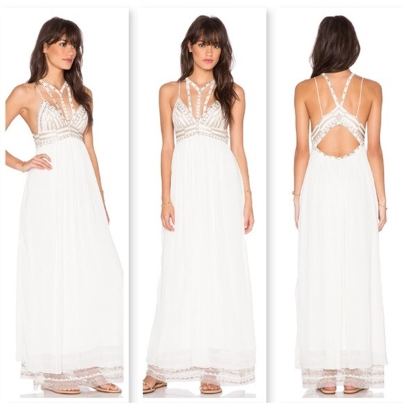 Free People Dresses & Skirts - NWT Free People Sacred Geometry Maxi Dress Prom